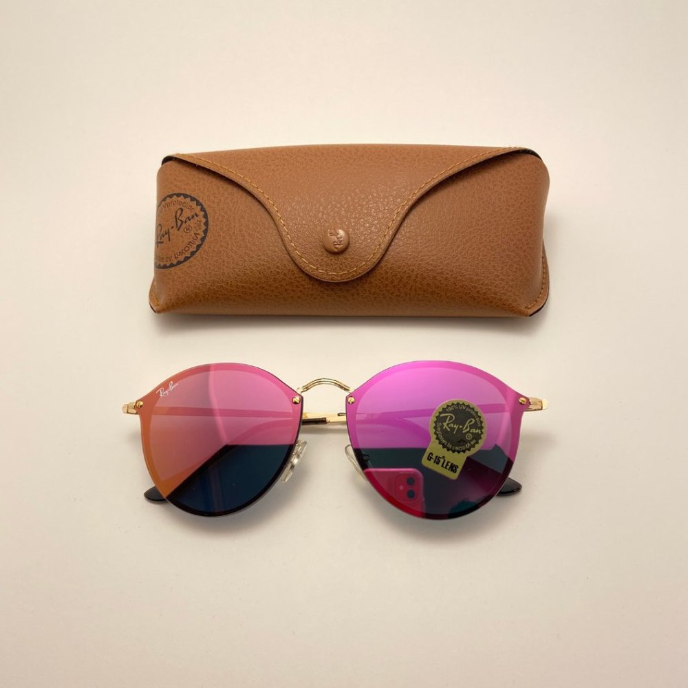 Violet Blaze Round RayBan